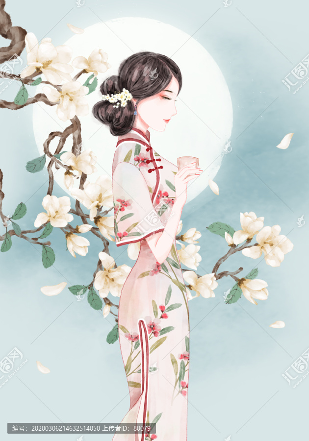 旗袍美女