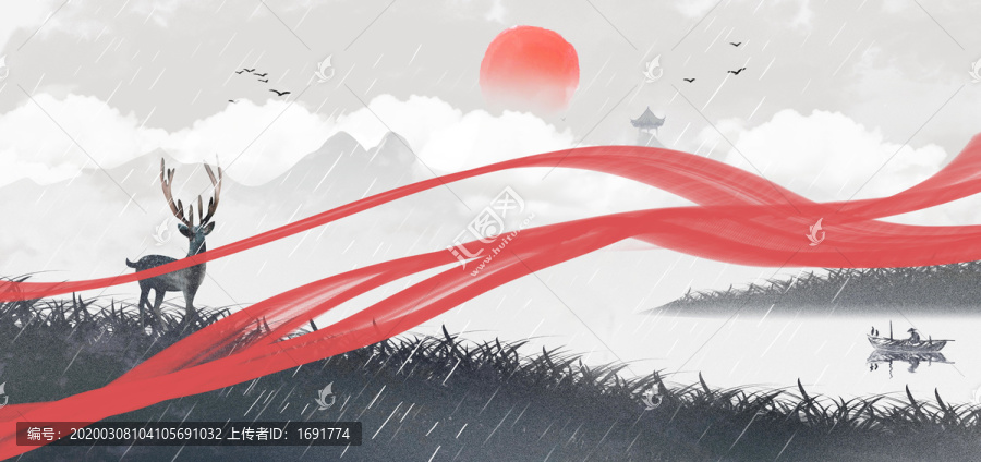 谷雨插畫