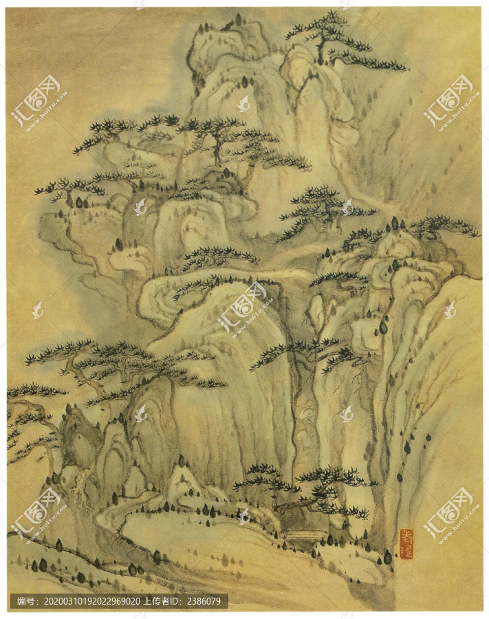 石濤黃山圖冊