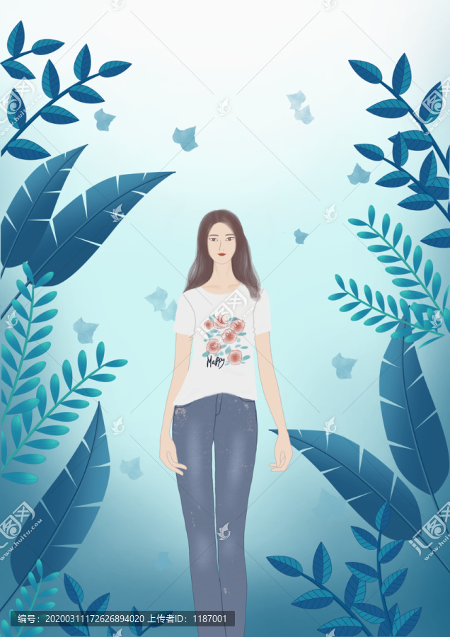 人物插畫