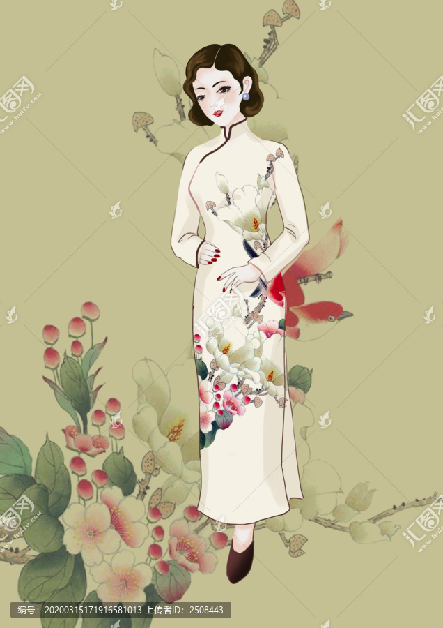 旗袍美人