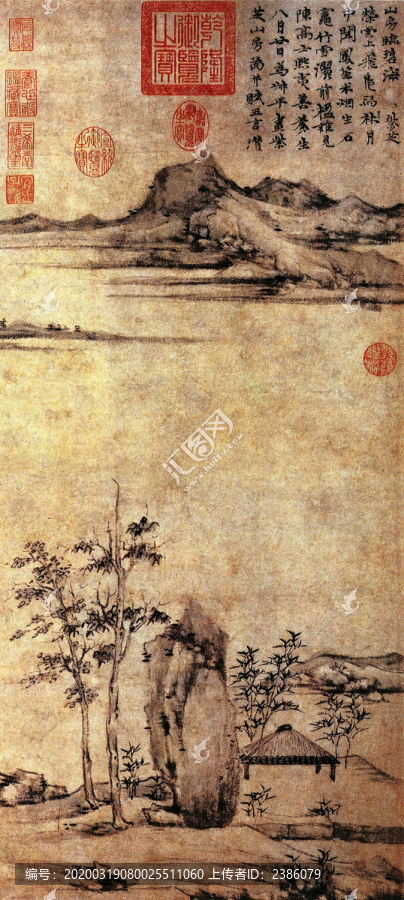 倪瓚紫芝山房圖
