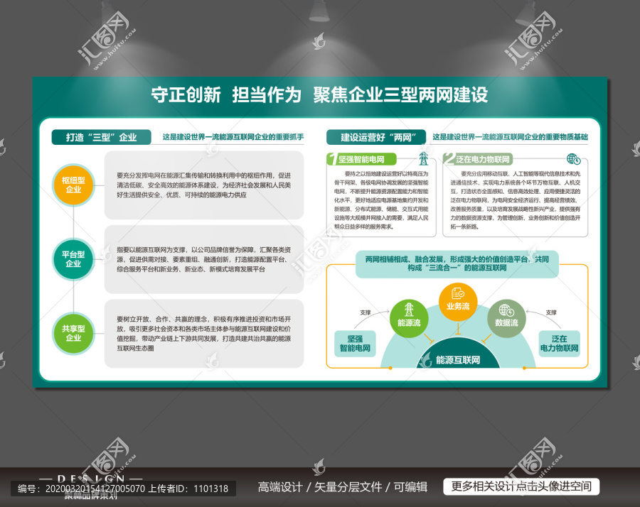 電力展板三型兩網(wǎng)展板