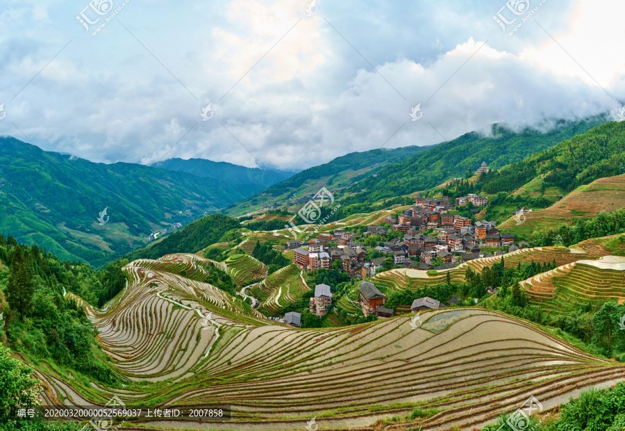 田高清全景图