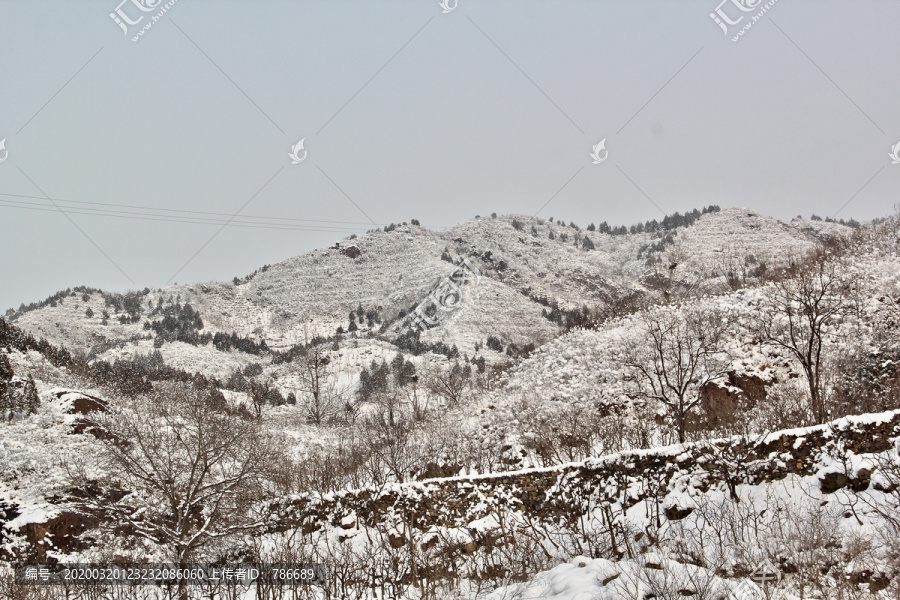 诗意雪景