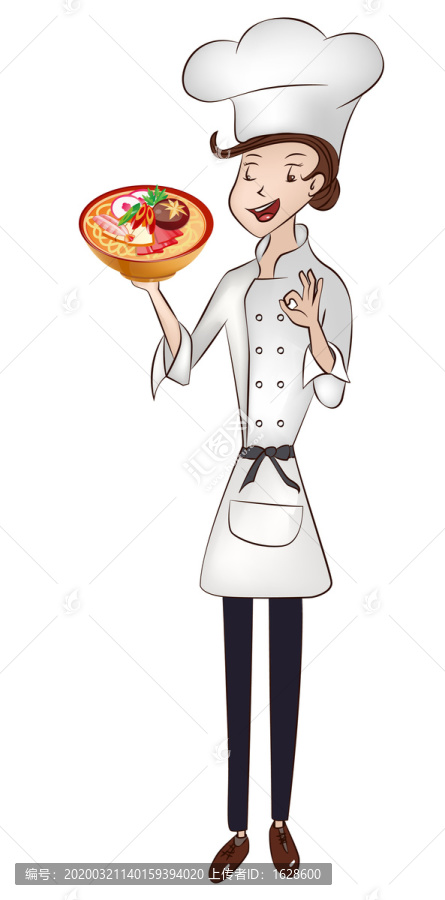 女廚師
