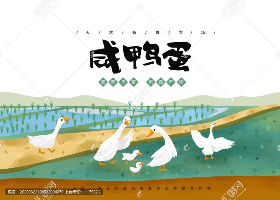 咸鴨蛋包裝盒插畫(huà)PSD矢量