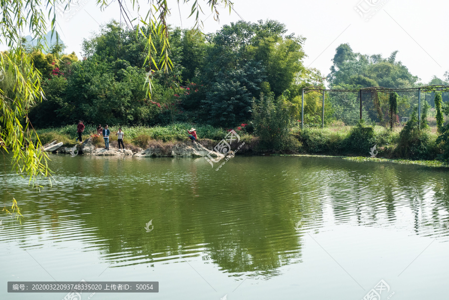 夏日小河边