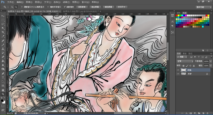 八仙過海設(shè)計(jì)圖