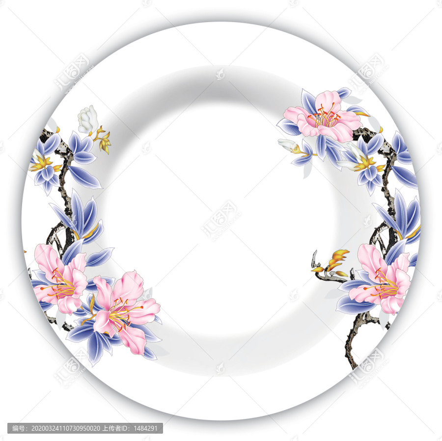 餐具花面