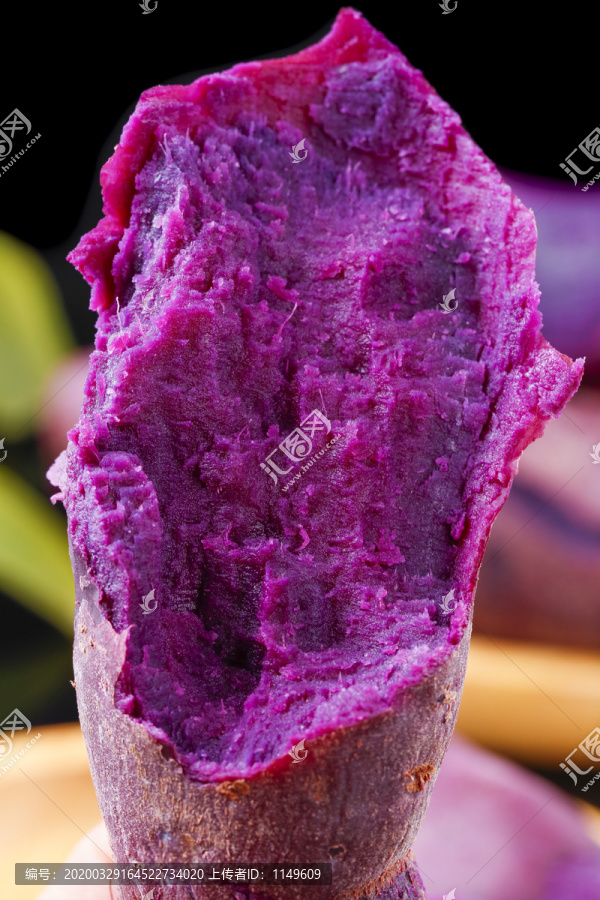 蒸板栗紫薯