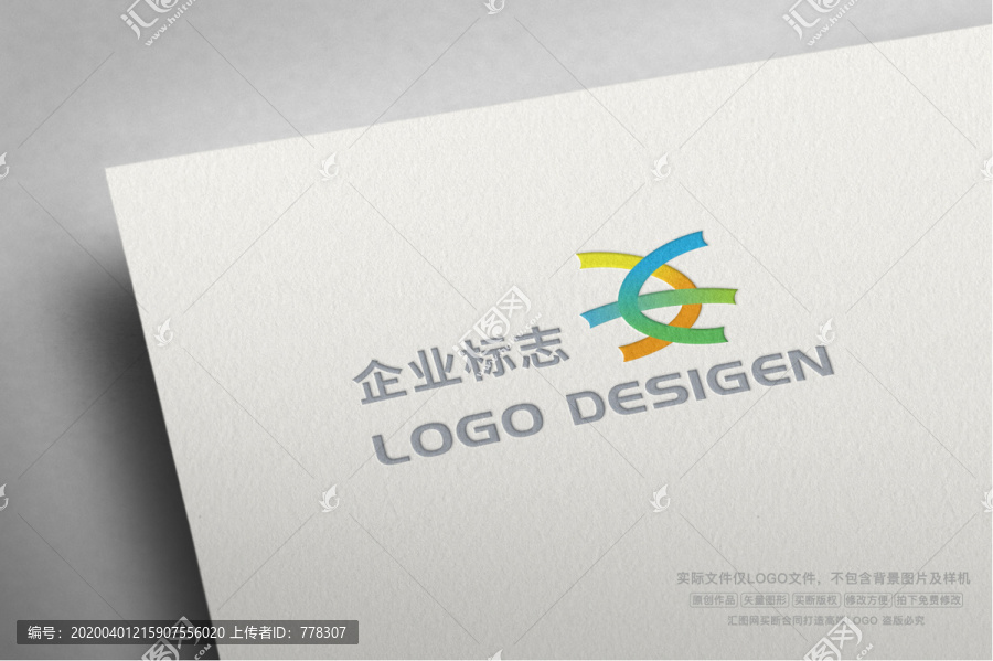 彩带logo
