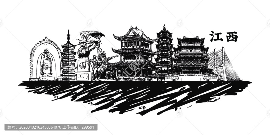 手繪江西