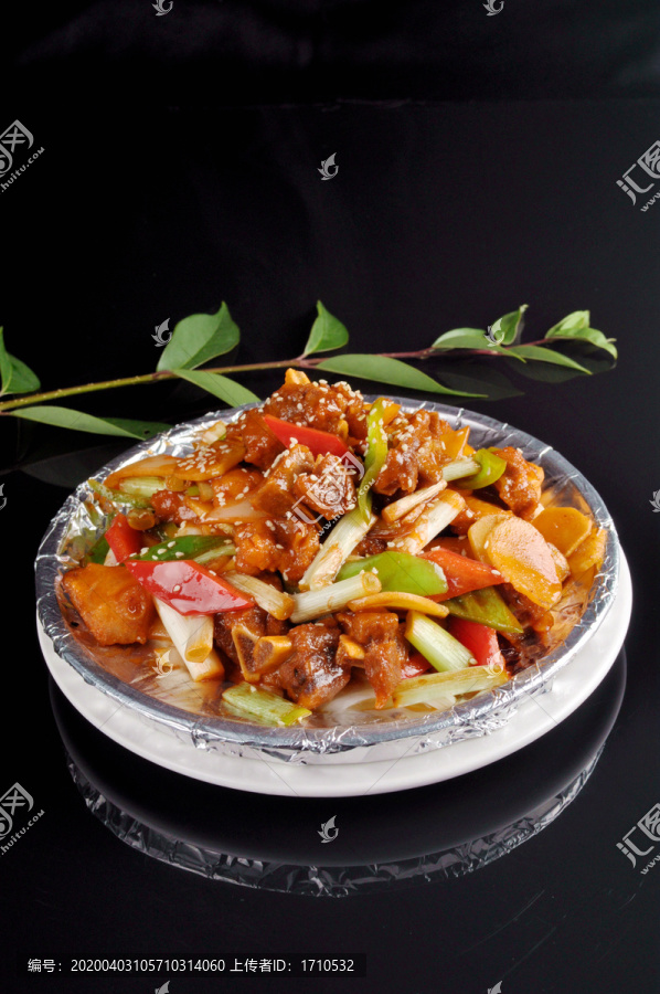 燒汁姜蔥焗排骨