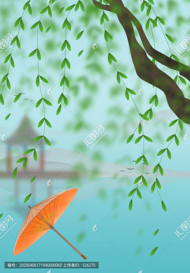 古風(fēng)插畫春