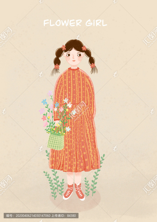 花與少女
