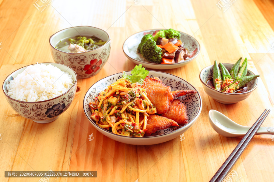 鱼块饭套餐