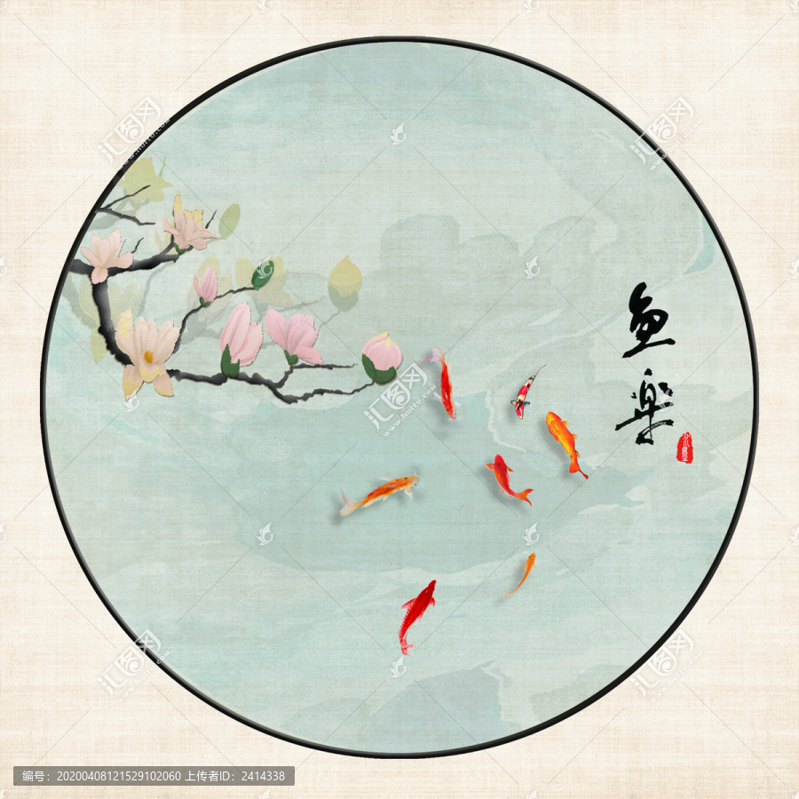 水墨裝飾畫(huà)
