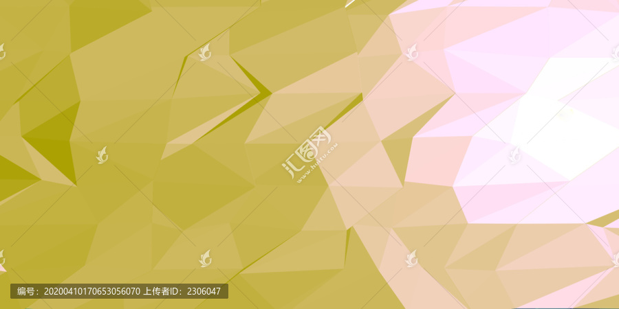 鵝黃色金屬立體背景
