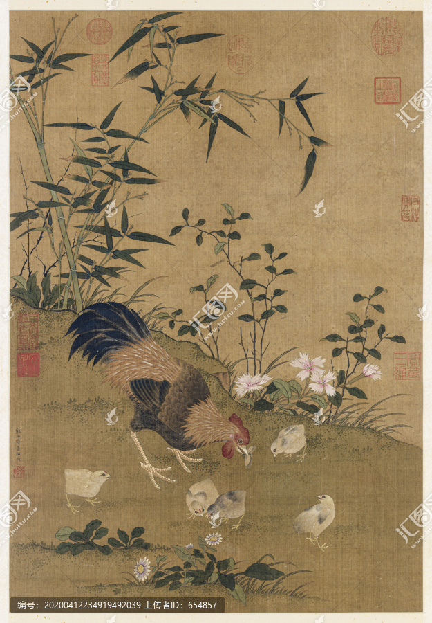 邊文進(jìn)分哺圖