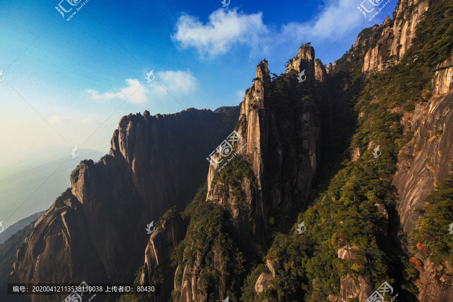 三清山石峰风光