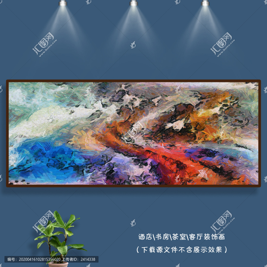 線條抽象畫