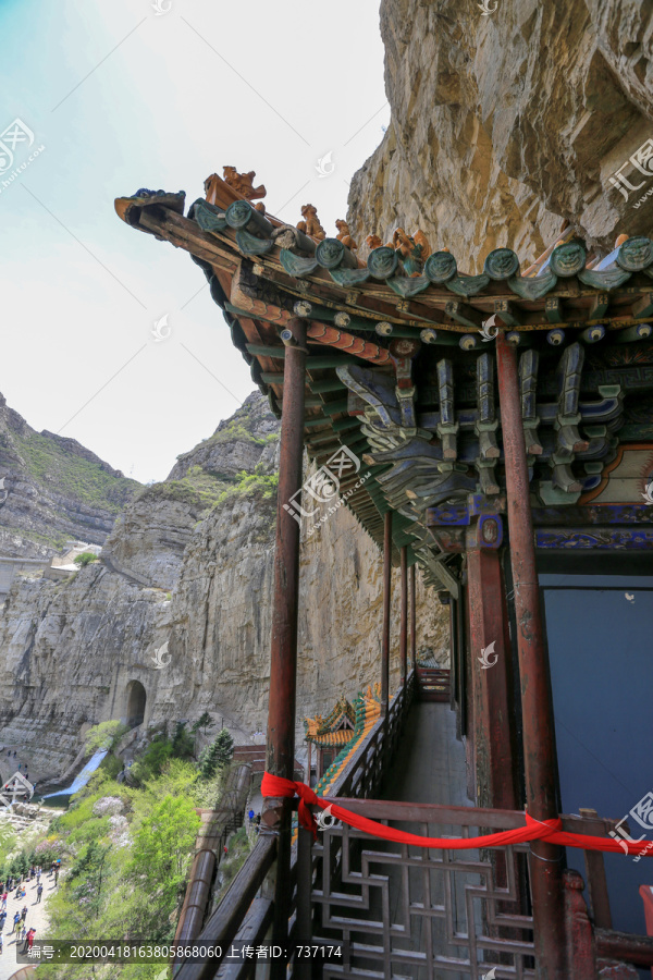 山西大同悬空寺