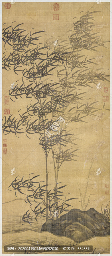 顧安墨竹圖
