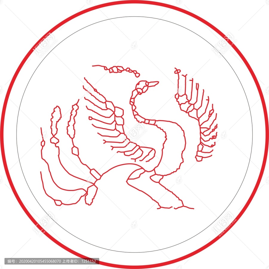 矢量神鳥鳳凰
