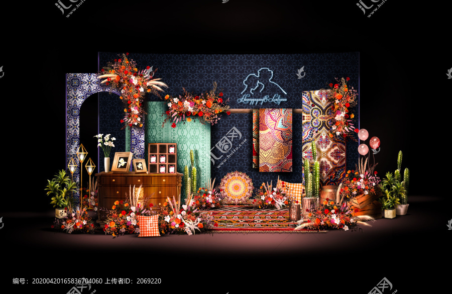摩洛哥風(fēng)格婚禮效果圖