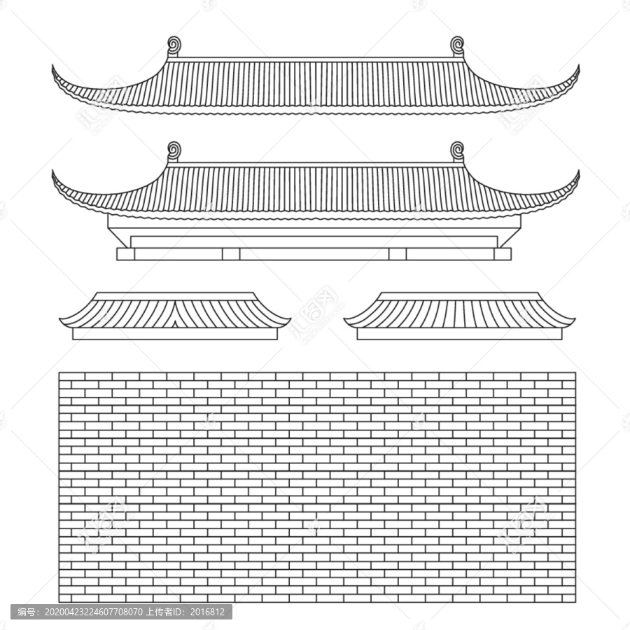 古典屋檐