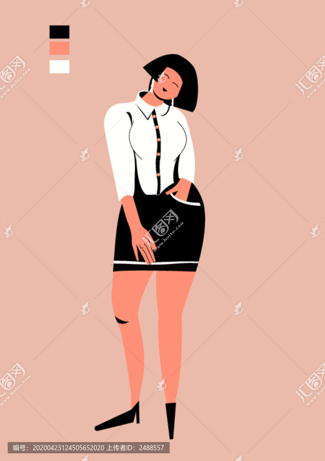 人物插畫
