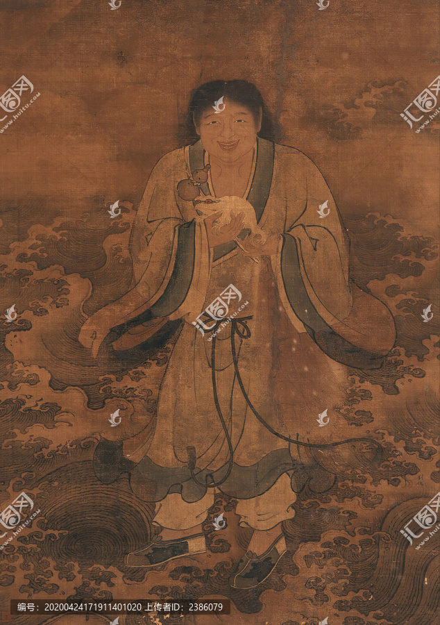 劉俊劉海戲蟾圖