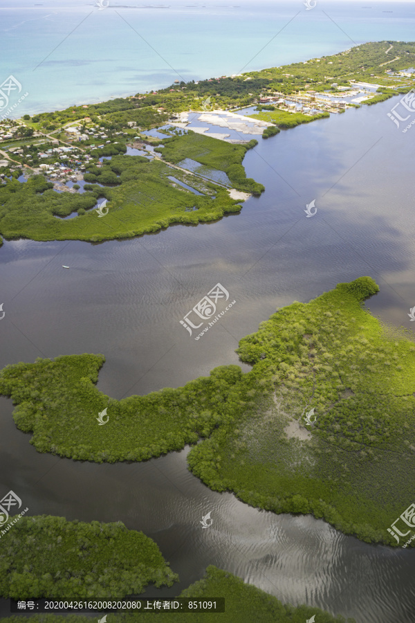 途中湿地景观大视角