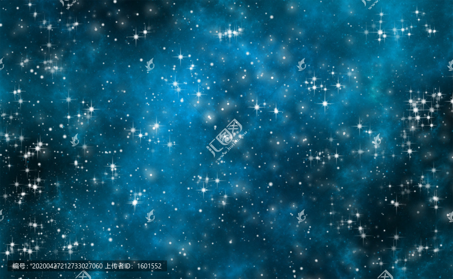 墨藍(lán)色的星空