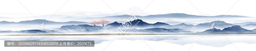 巨幅山水畫