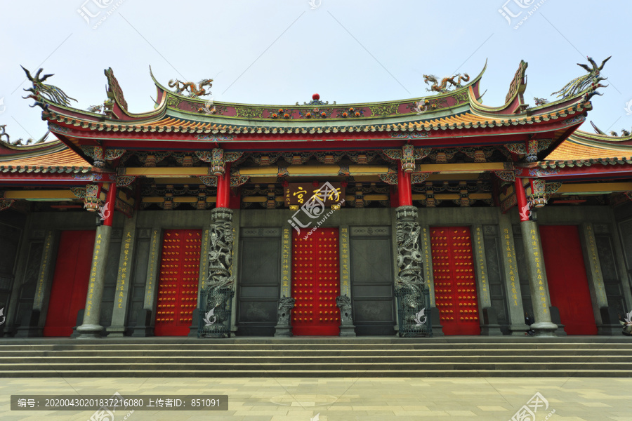 台湾台北兴田寺外景