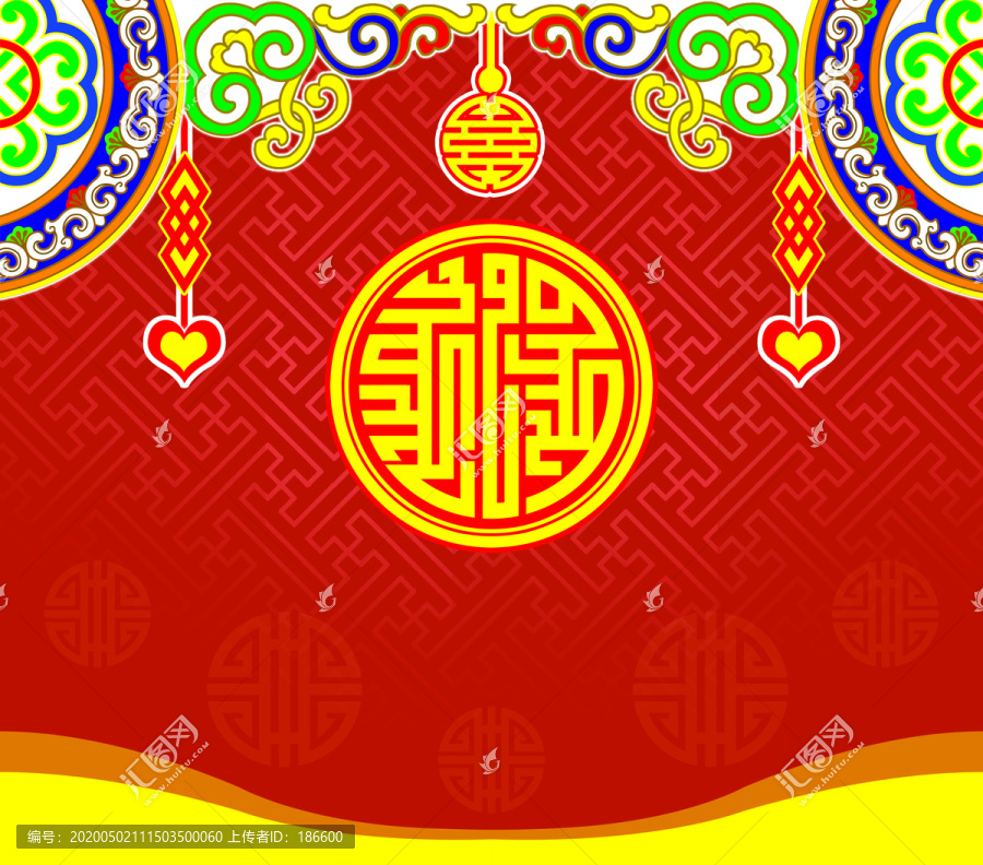婚禮特色幕布