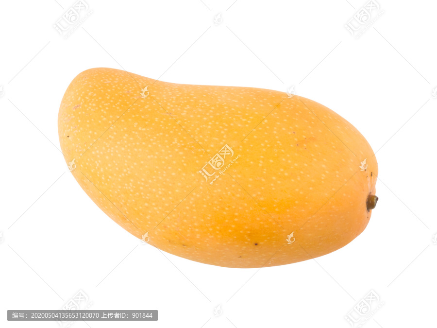金黄色的芒果
