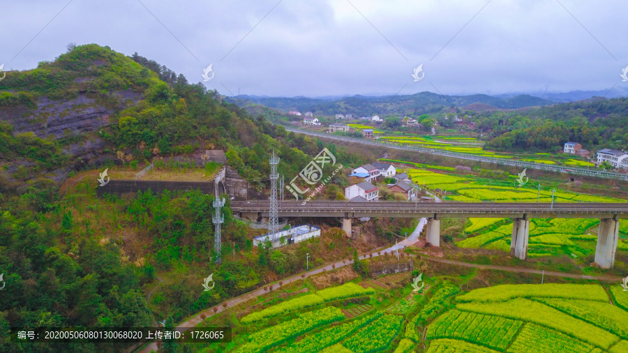 衡阳萱洲古镇油菜花