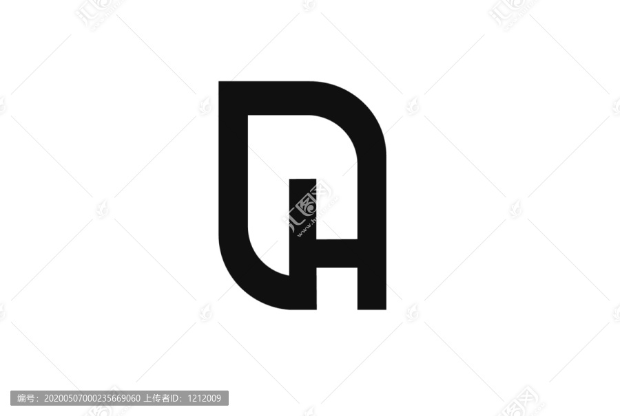 GH字母組合商標(biāo)標(biāo)志設(shè)計(jì)