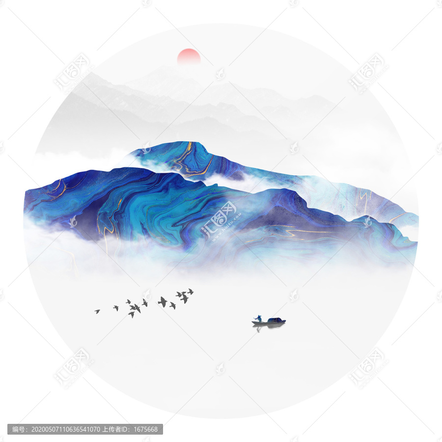 現(xiàn)代山水畫