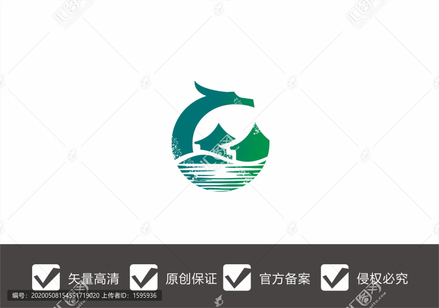 龙房产LOGO