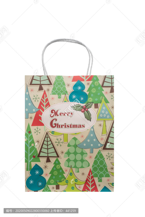 圣诞节礼品袋纸袋