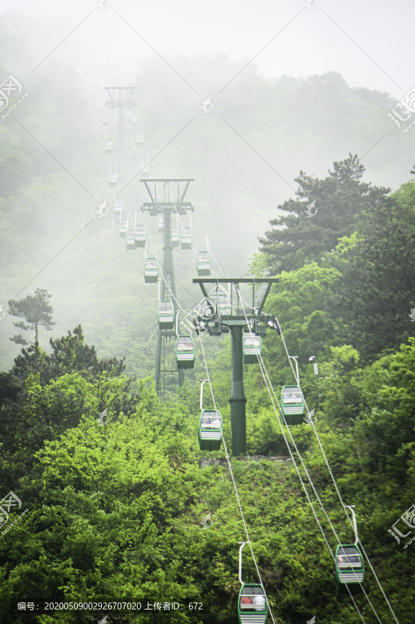 龟峰山索道