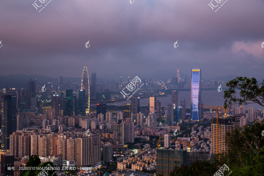 深圳湾夜景