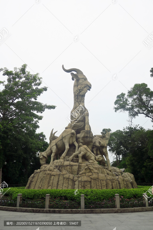广州羊城标志雕塑