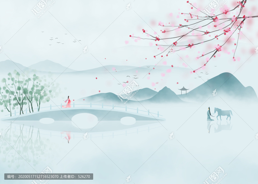 古風(fēng)山水畫