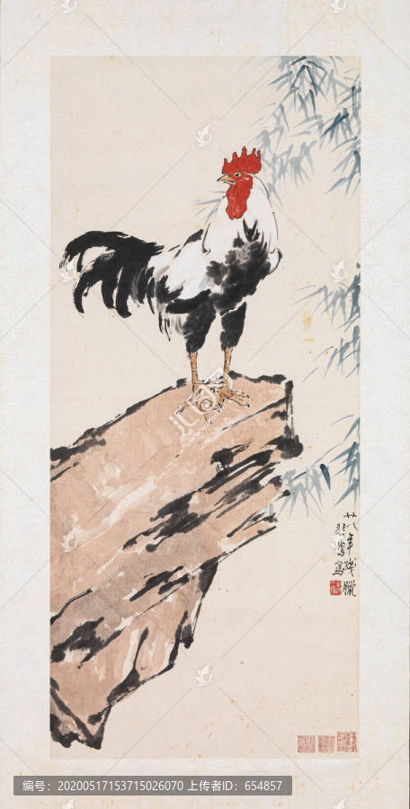 徐悲鴻雄雞圖