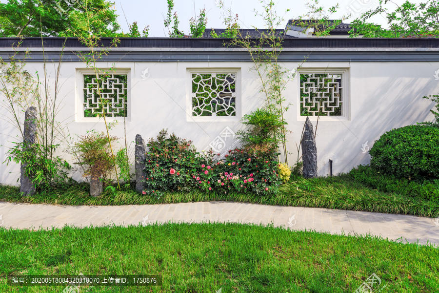 中式古典园林建筑景观